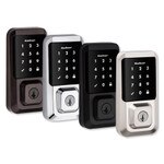 Kwikset Halo Touchscreen Wi-Fi Smart Lock, Venetian Bronze