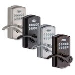 Kwikset SmartCode 955 Reversible Electronic Lever, Venetian Bronze