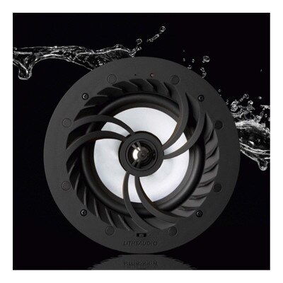 Lithe Audio All-in-one IP44 Wi-Fi Multi-Room In-Ceiling Speaker (Single)