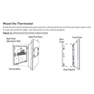 2GIG Z-Wave Plus Programmable Thermostat