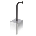 Linear Residential Entry System Gooseneck Pole, Burial-Mount (Open Box)