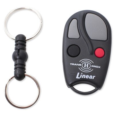 Linear TRANS PROX Block Coded Key Ring & 125 kHz Proximity Tag, 4-Channel