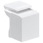 Leviton QuickPort Snap-In Connector Blank (10 Pack), Brown
