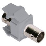 Leviton QuickPort BNC Snap-In Connector, Brown