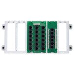 Leviton 4x18 Telephone Distribution Panel with Cat5e Board