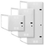 Leviton Structured Media Center Premium Hinged Vented Cover, 42 In.