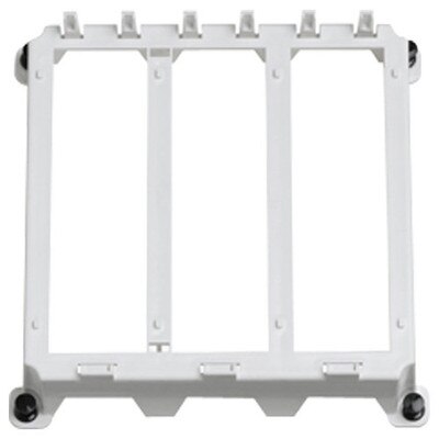 Leviton Structured Media Center Compact Expansion Plastic Bracket (for 3 Expansion Boards)