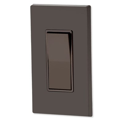 Leviton Decora Rocker 4-Way AC Quiet Switch, 15A, 120/277V, Brown