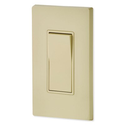 Leviton Decora Rocker 4-Way AC Quiet Switch, 15A, 120/277V, Ivory
