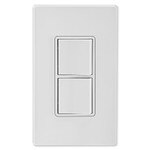 Leviton Decora Combination Wall Switch (Dual Switch), Brown