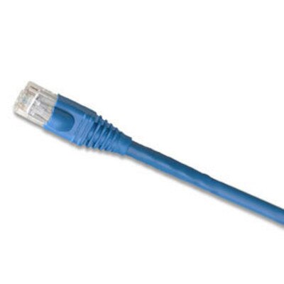 Leviton Cat5e Patch Cable, 10 Ft., Blue