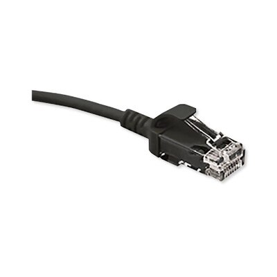 Leviton eXtreme High Flex Cat6 Patch Cord, 1 Ft., Black