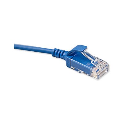 Leviton eXtreme High Flex Cat6 Patch Cord, 1 Ft., Blue