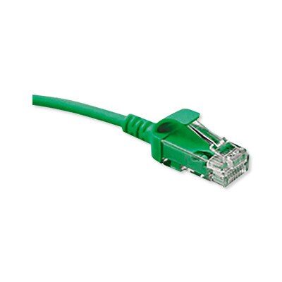 Leviton eXtreme High Flex Cat6 Patch Cord, 1 Ft., Green