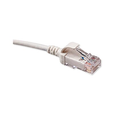Leviton eXtreme High Flex Cat6 Patch Cord, 1 Ft.. White