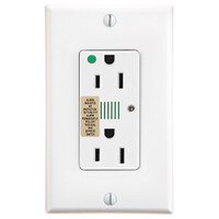 Leviton Surge Protective Duplex Receptacle, 15A