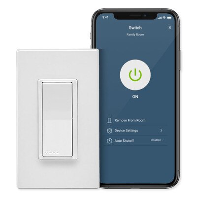 Leviton Decora Smart Wi-Fi Switch, 15A (2nd Gen)