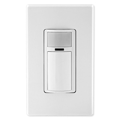 Leviton Decora Motion Sensor In-Wall Switch, Auto-On, 2A, Single Pole