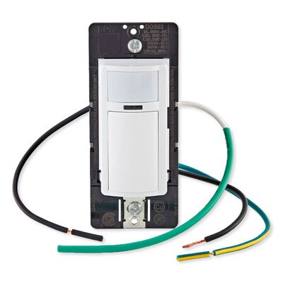 Leviton Decora Motion Sensor In-Wall Switch, Auto-On, 2A, Single Pole