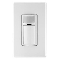 Leviton Decora In-Wall Vacancy Sensor Switch, Manual-On, 5A, Single-Pole or 3-Way