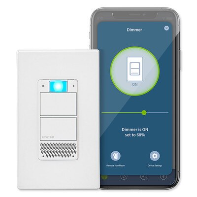 Leviton Decora Smart Voice Dimmer with Built-In Amazon Alexa