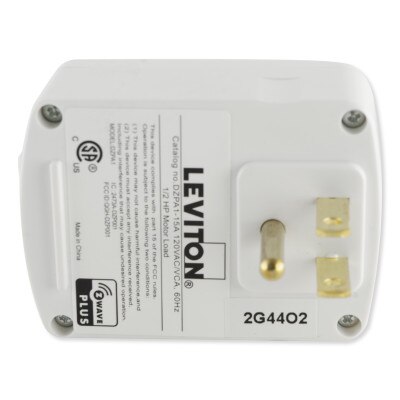 Leviton Decora Smart Z-Wave Plus Plug-In Appliance Module, Gen5