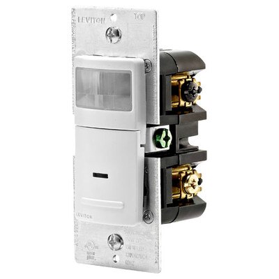 Leviton Universal Occupancy Sensor Wall Switch, 1800W, Auto On (Open Box)