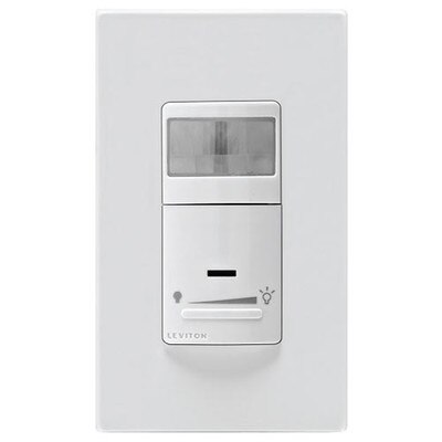 Leviton Universal Dimming Wall Switch Occupancy Sensor, 600W, Auto On