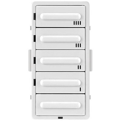 Leviton Countdown Timer 5-Button Color Change Kit, White