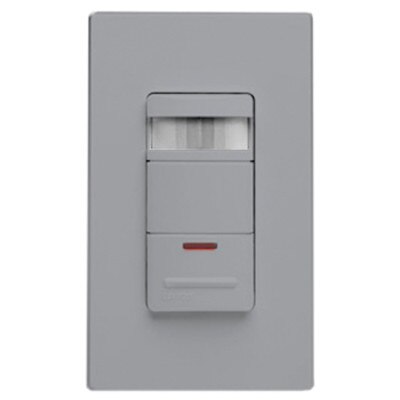 Leviton Wall Switch Occupancy Sensor with LED Nightlight, Gray