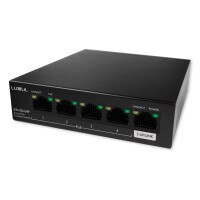 Luxul 4 Port Unmanaged PoE+ Switch
