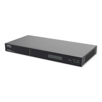 Luxul 18 Port/16 PoE+ Gigabit Managed Switch, Rear Facing