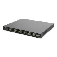 Luxul 48 PoE+/4 SFP Gigabit Managed Switch, Front Facing