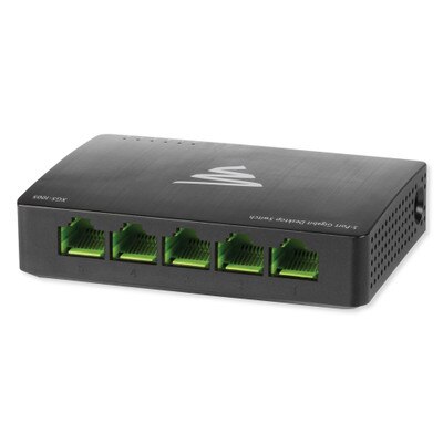 Luxul 5-Port Desktop Gigabit Ethernet Switch, 10 Gbps Switching Capacity