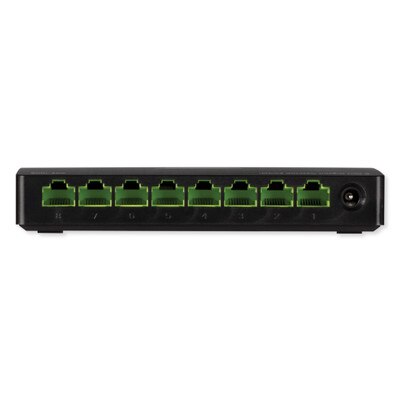 Luxul 8-Port Desktop Gigabit Ethernet Switch, 16 Gbps Switching Capacity