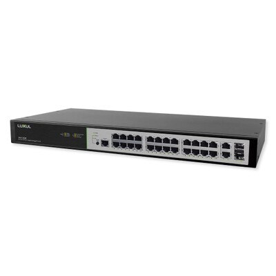 Luxul 26 Port/24 PoE+ Gigabit Managed Switch