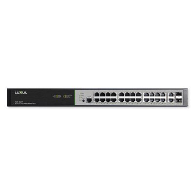 Luxul 26 Port/24 PoE+ Gigabit Managed Switch