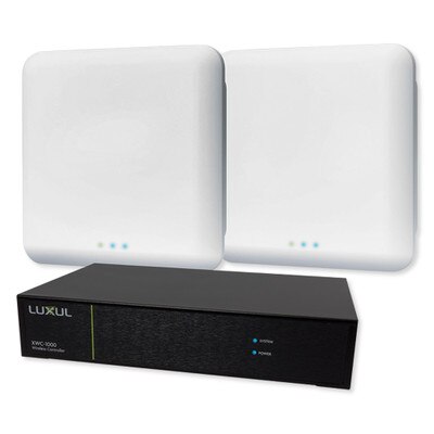 Luxul Wireless Controller Kit- Contains (1) XWC-1000, (2) XAP-1610 APs, and (2) PoE injectors