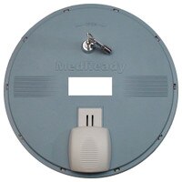 MedReady Replacement Top with Door & Lock, 2 Keys