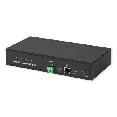 NETIO PowerPDU 4KB Smart Power Distribution Unit, 4 NEMA 5-15R Outputs
