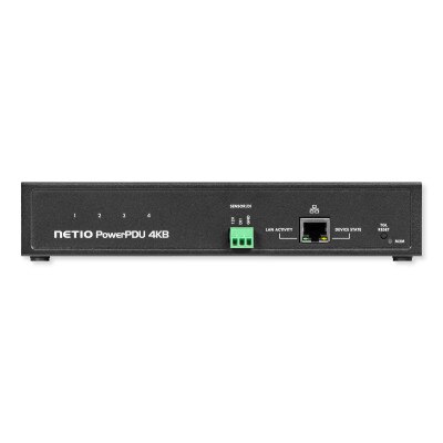 NETIO PowerPDU 4KB Smart Power Distribution Unit, 4 NEMA 5-15R Outputs