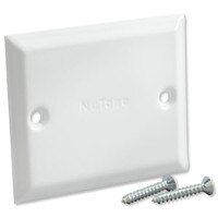 NuTone Central Vacuum Blank Cover Plate