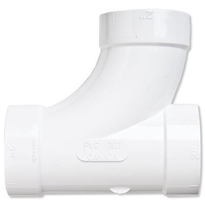 NuTone Central Vacuum 90 Degree T Fitting