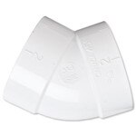 NuTone Central Vacuum 45 Degree Ell Fitting
