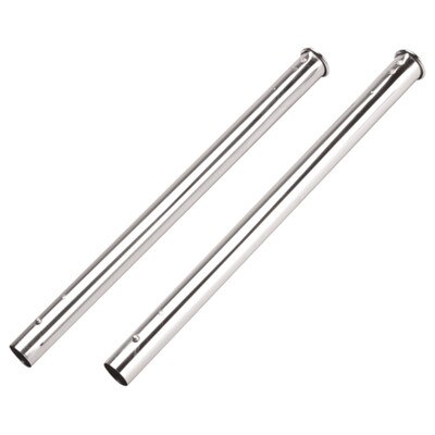 NuTone Central Vacuum Chrome Button Lock Wands (2 Pack)