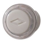 NuTone Unlit Doorbell Pushbutton, Clear