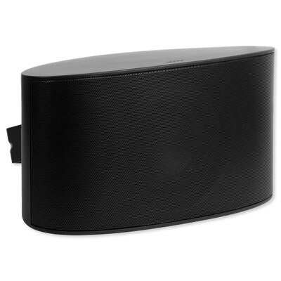 Nuvo Series Six 6.5 In. Dual Voice Coil Outdoor Speaker, Black (Open Box)