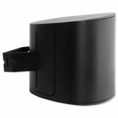 Nuvo Series Six 6.5 In. Dual Voice Coil Outdoor Speaker, Black (Open Box)