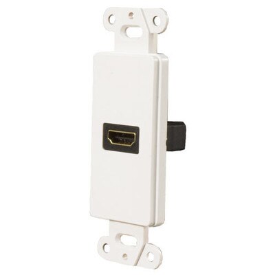 OEM Systems Pro-Wire Jack Plate (1 HDMI), White