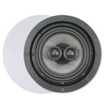 Presence Elite 6.5 In. Single-Point Stereo In-Ceiling/Wall Frameless Speaker, 2-Way (Single)